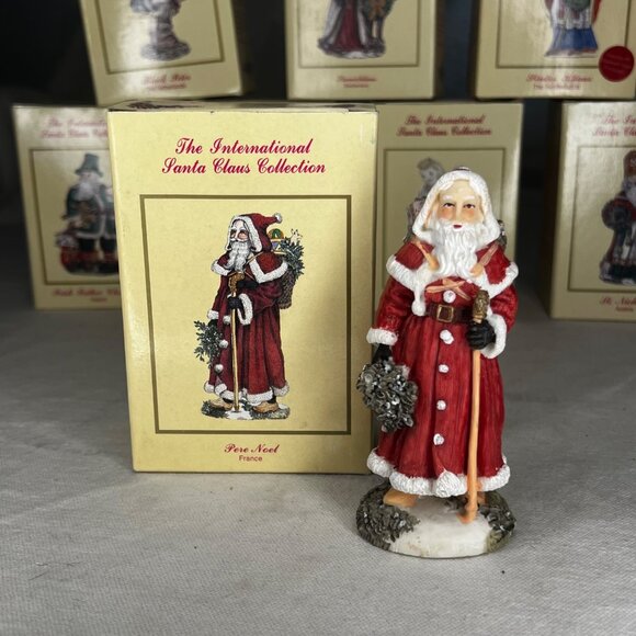 The International Santa Claus Collection Pere Noel France Figurine Christma 1993 - Picture 1 of 9